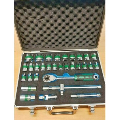 Huaqi 32 Piece Professional 1/2" Ratchet Set - Image 4