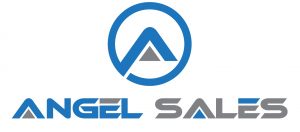 Angel Sales Logo White Background